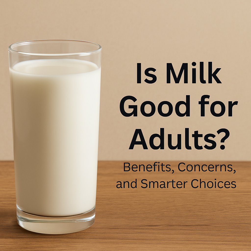 Milk for Adults: Benefits, Concerns, A1-A2 Confusion & Alternatives