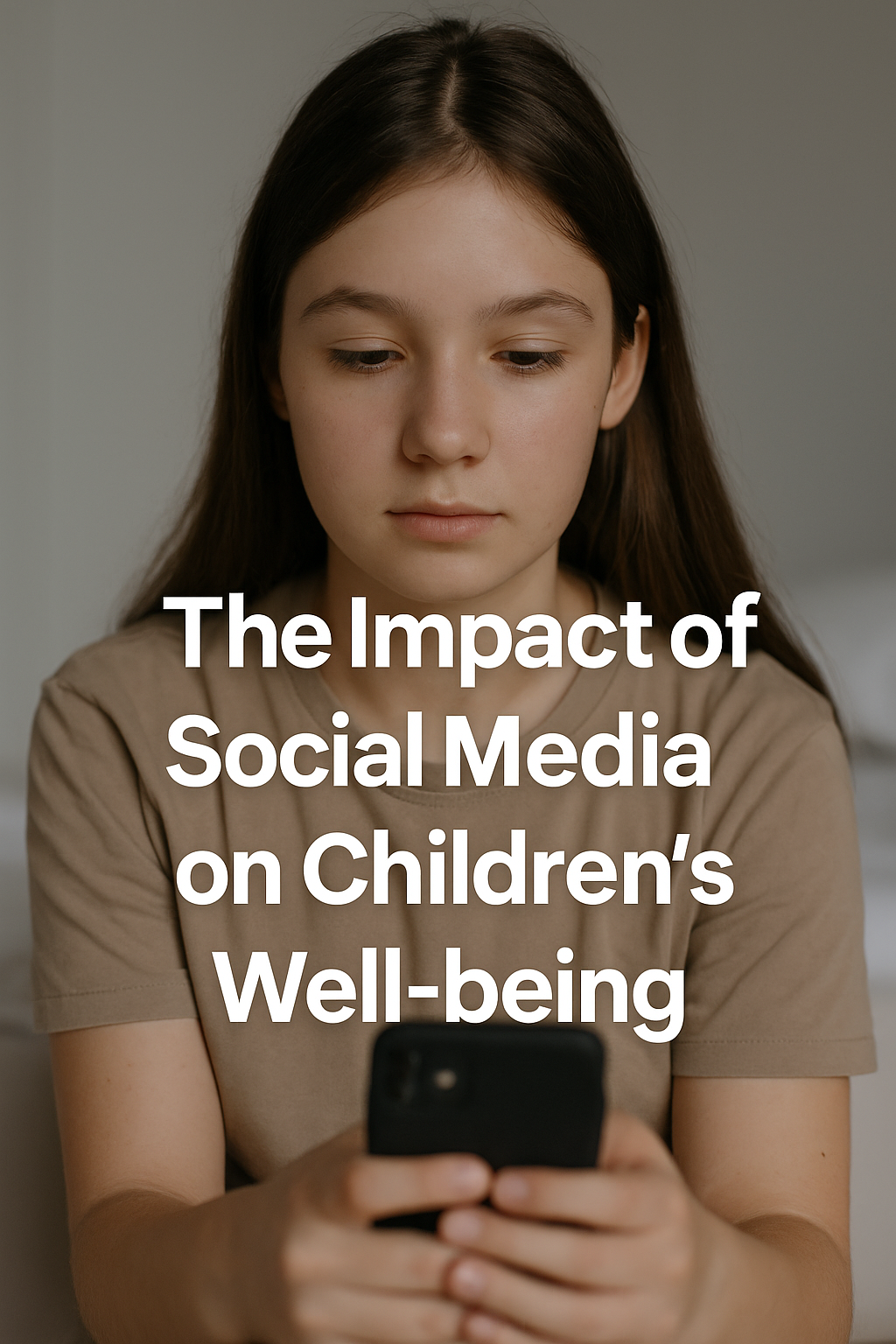 The Impact of Social Media on Children’s Well-being