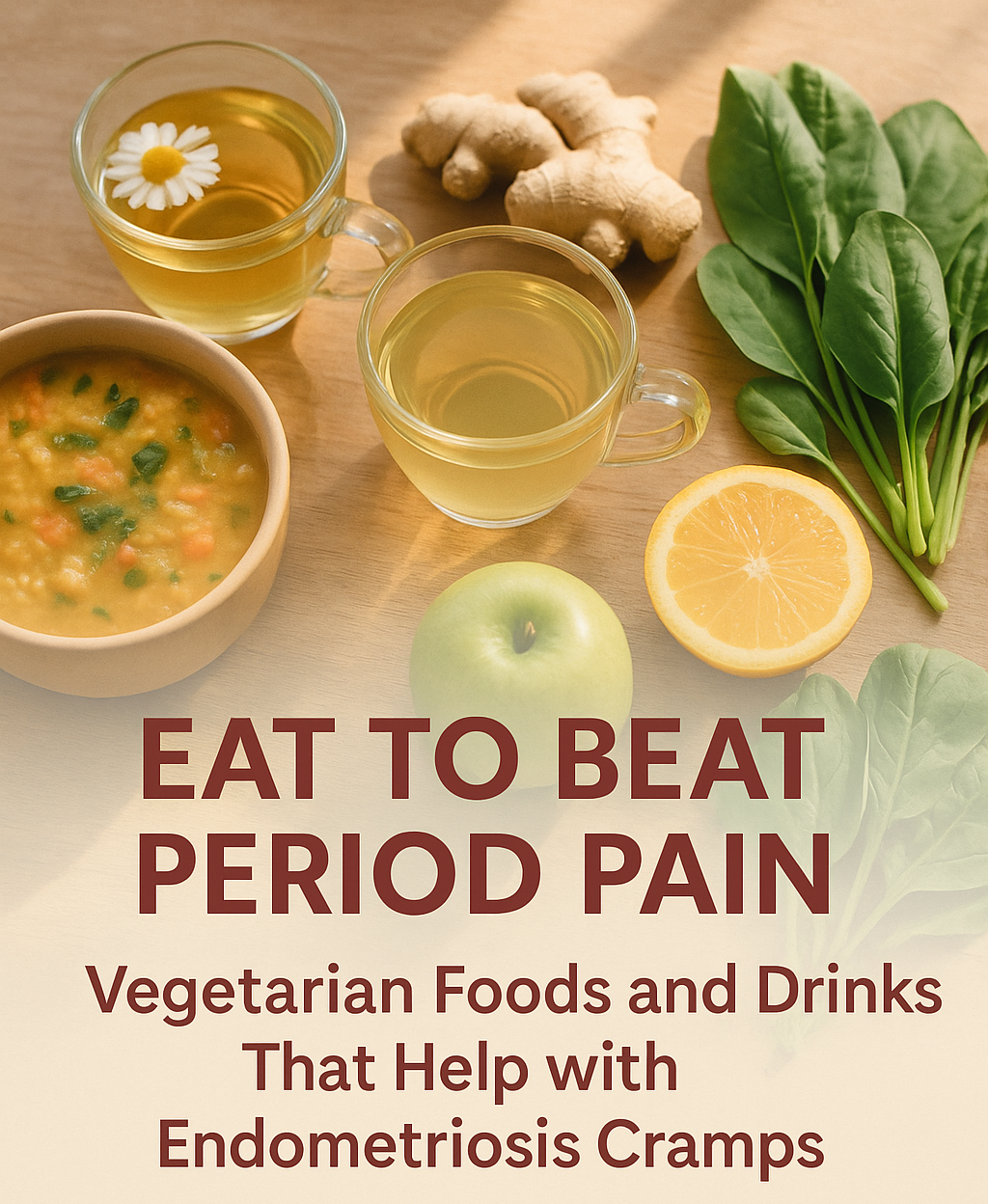 Eat to Beat Period Pain: Foods and Drinks That Help with Endometriosis Cramps