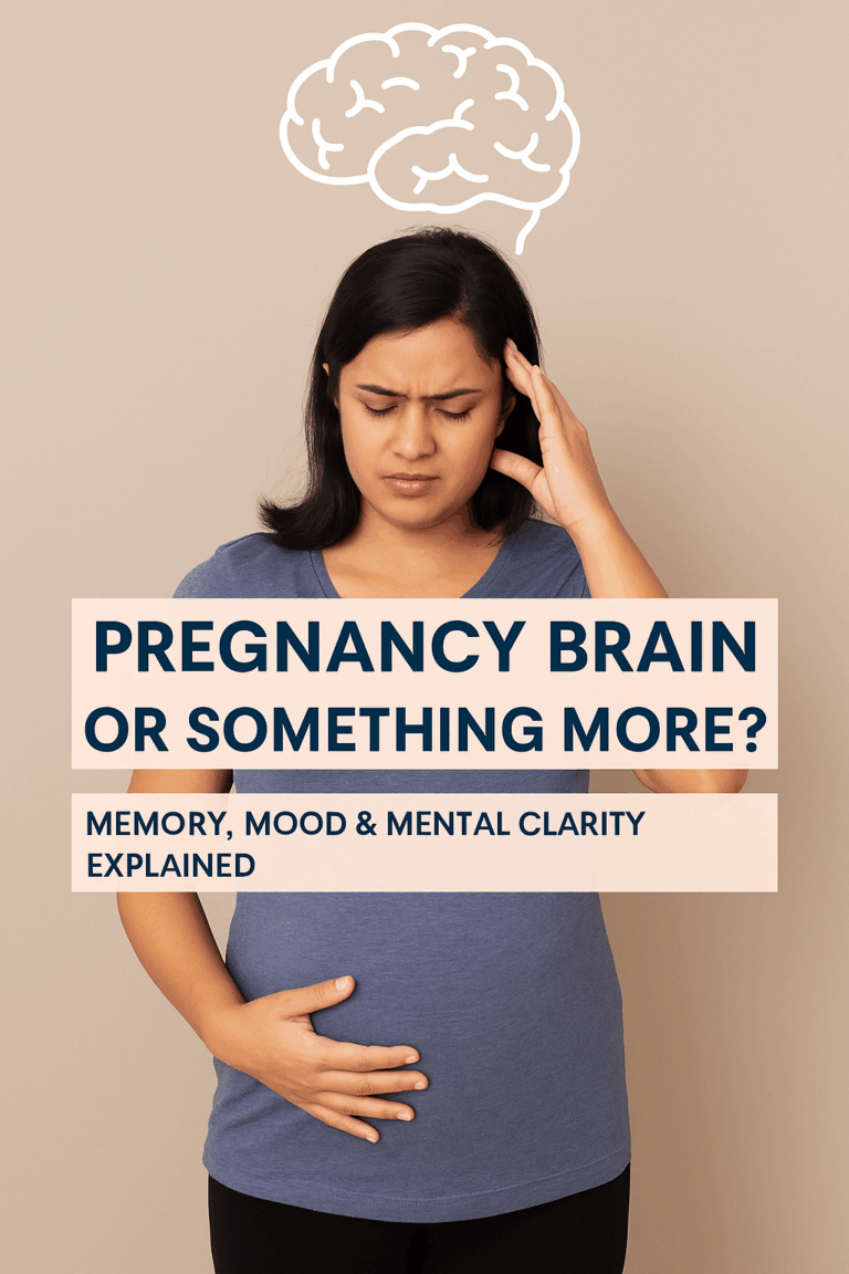 Picture Idea: Pregnancy Brain Fog Memory Mood Mental Clarity Explained