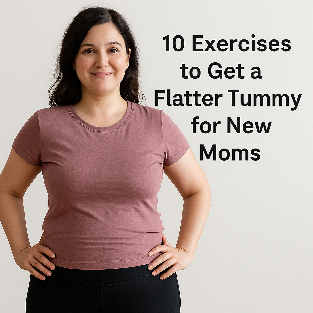 10 Exercises to Get a Flatter Tummy for New Moms