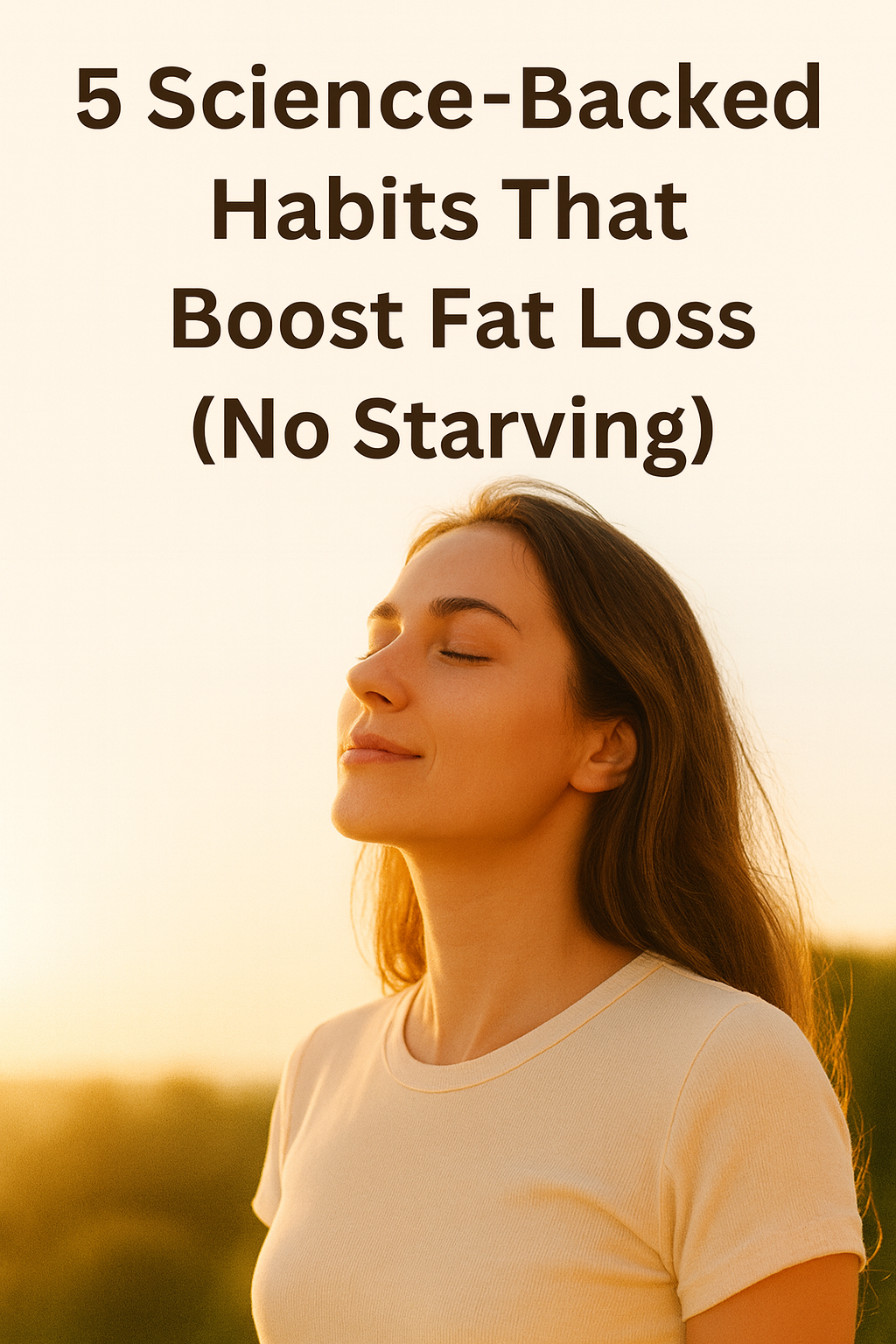 5 Science-Backed Habits That Boost Fat Loss (No Starving)