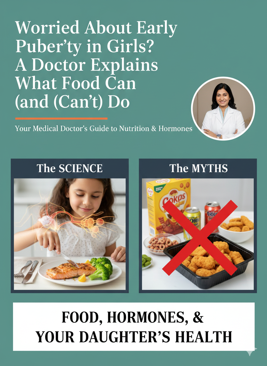 Worried About Early Puberty in Girls? A Doctor Explains What Food Can Do