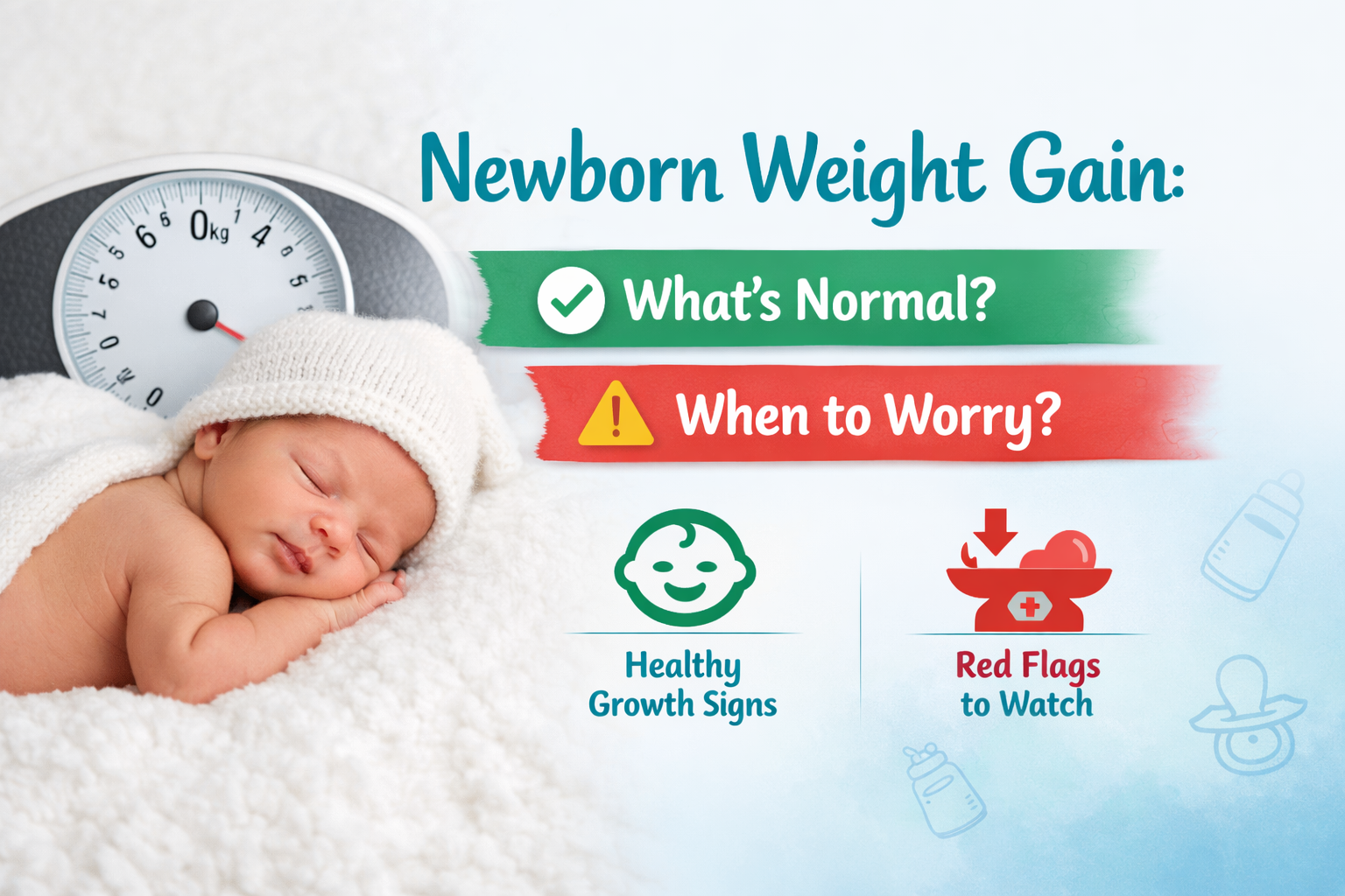 new born weight gain