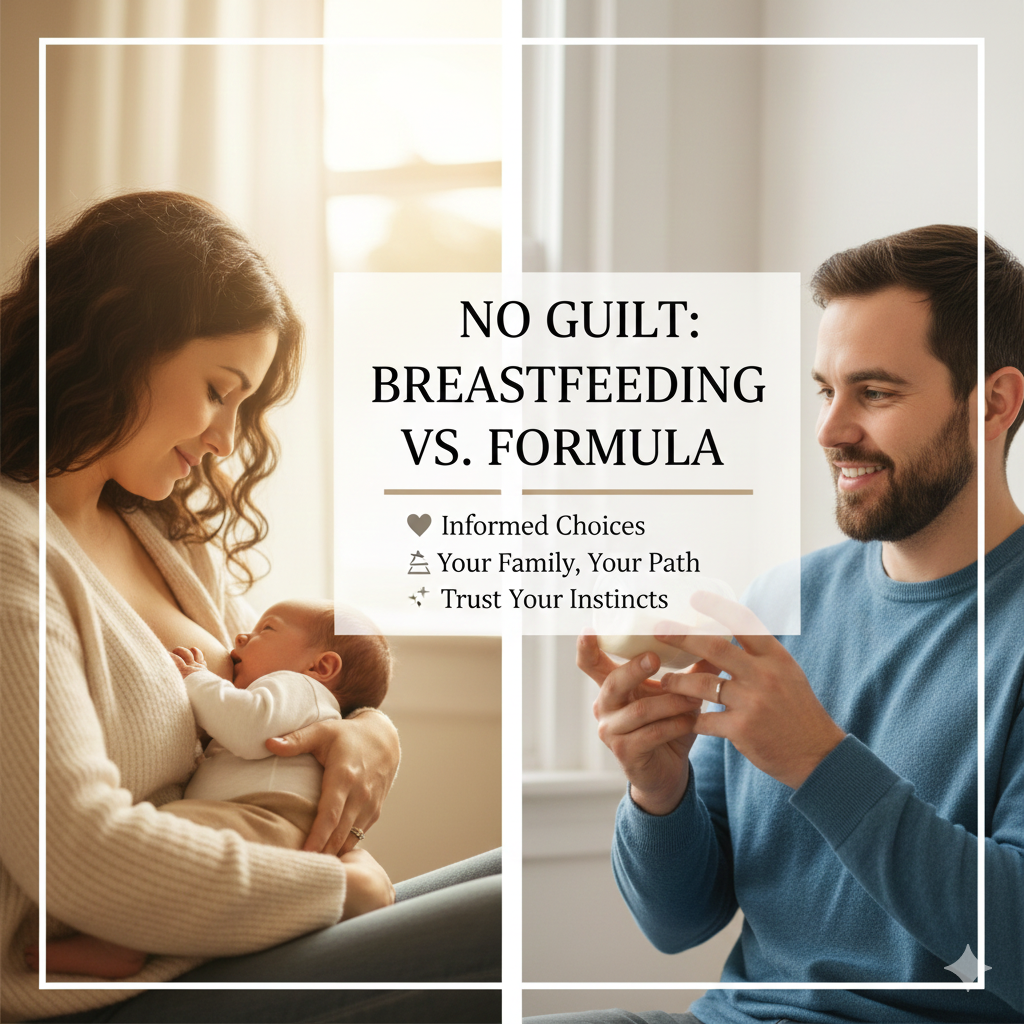Breastfeeding vs. Formula: Making Informed Decisions Without Guilt