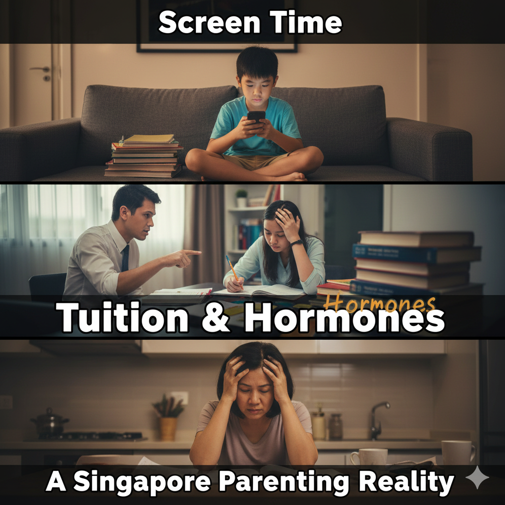 Screen Time, Tuition & Hormones: A Singapore Parenting Reality