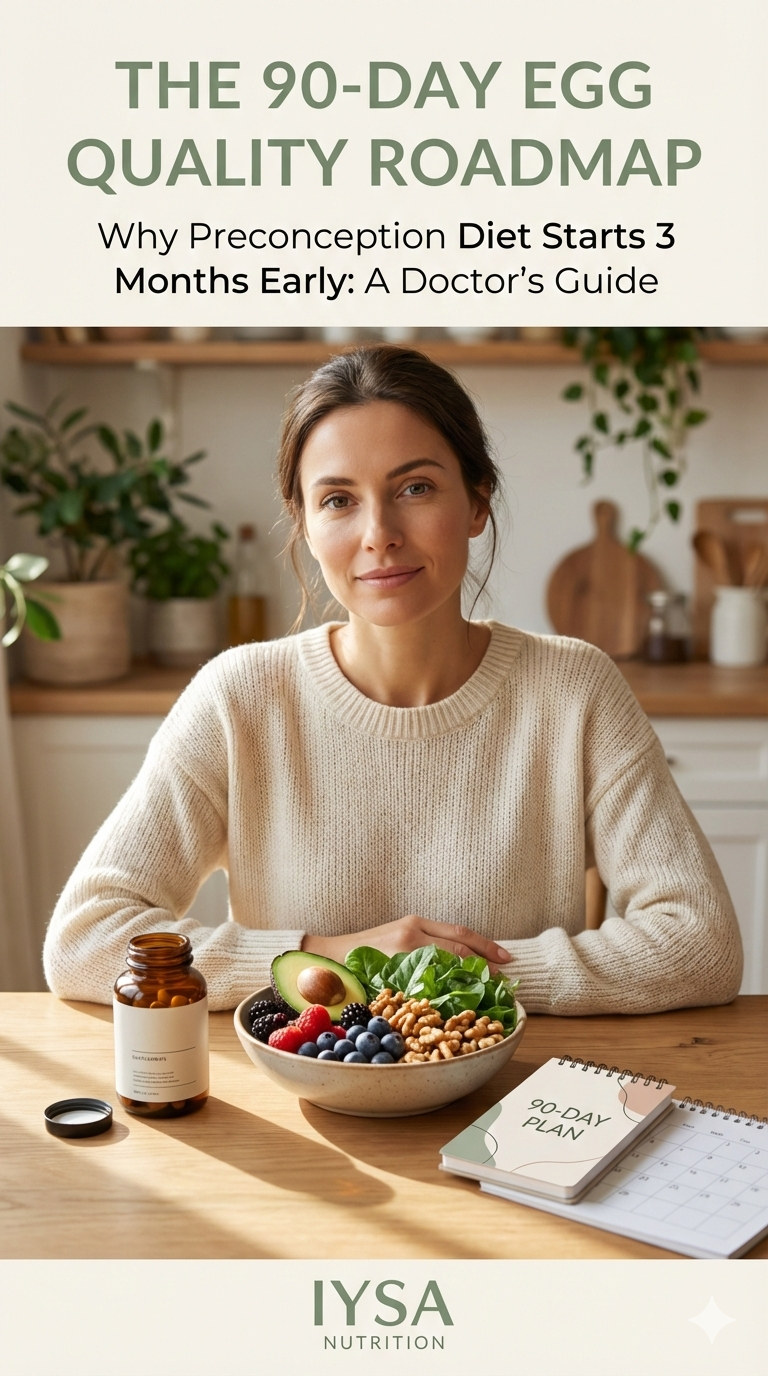 The 90-Day Egg Quality Roadmap: Prepare to conceive