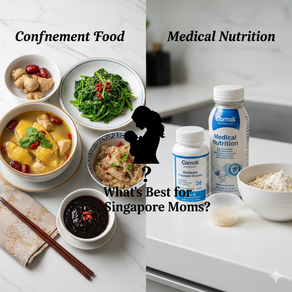 Confinement Food vs Medical Nutrition: What’s Best for Singapore Moms?