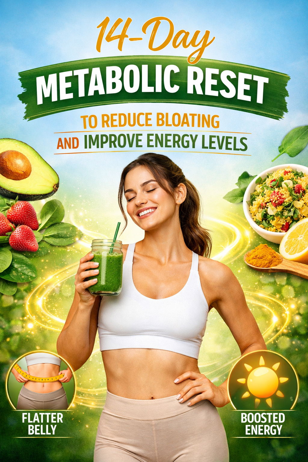 14-Day Metabolic Reset to Reduce Bloating and Improve Energy