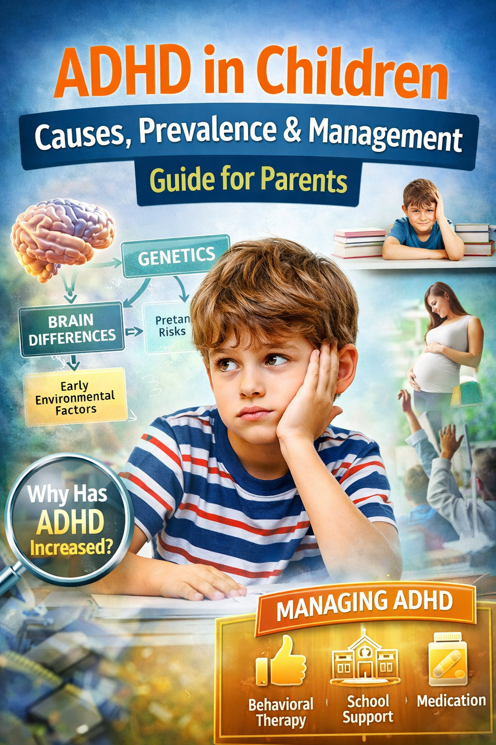 ADHD in Children: Causes, Prevalence & Management Guide