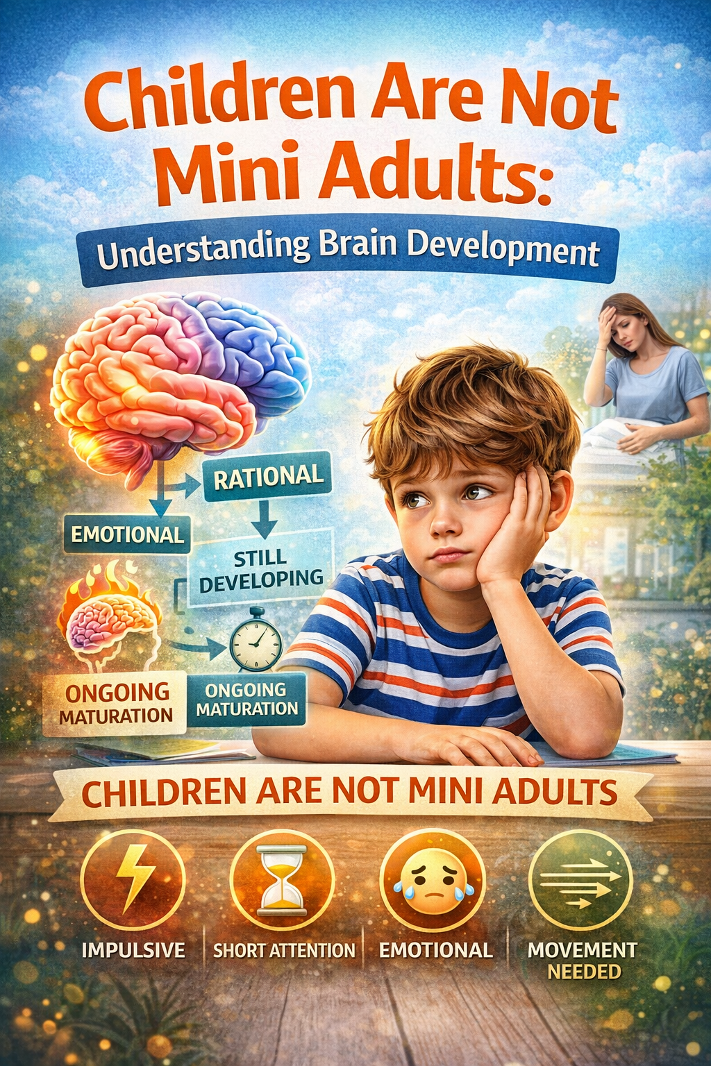 Children Are Not Mini Adults: Understanding Brain Development