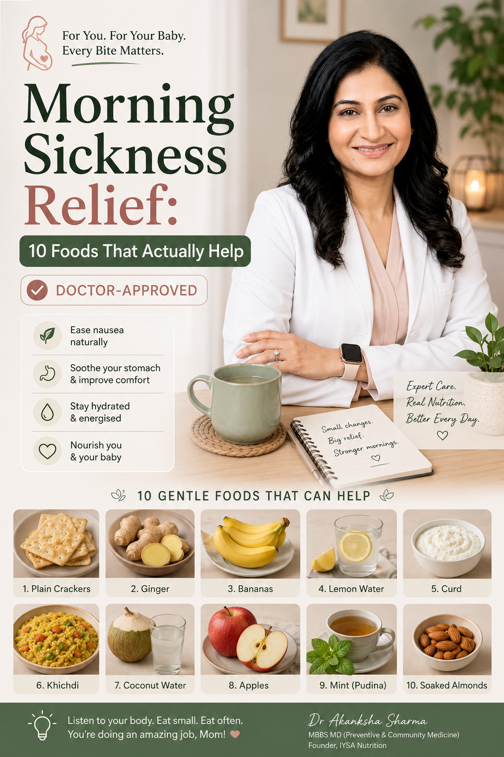 morning sickness food that help