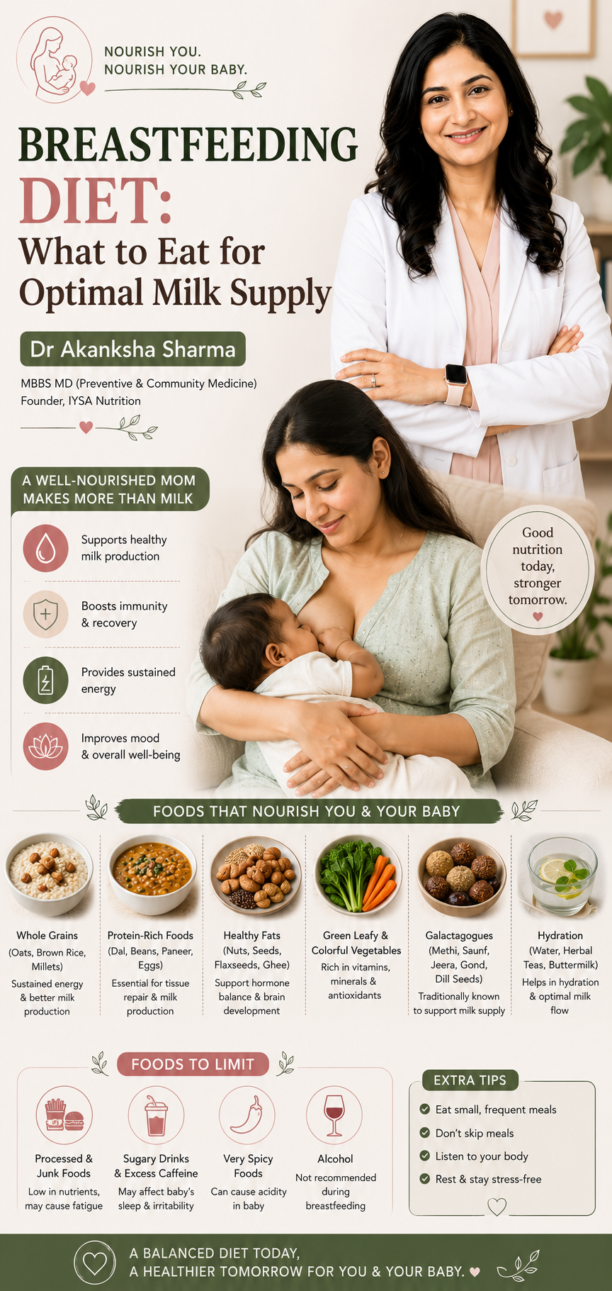 Breastfeeding Diet: What to Eat for Optimal Milk Supply