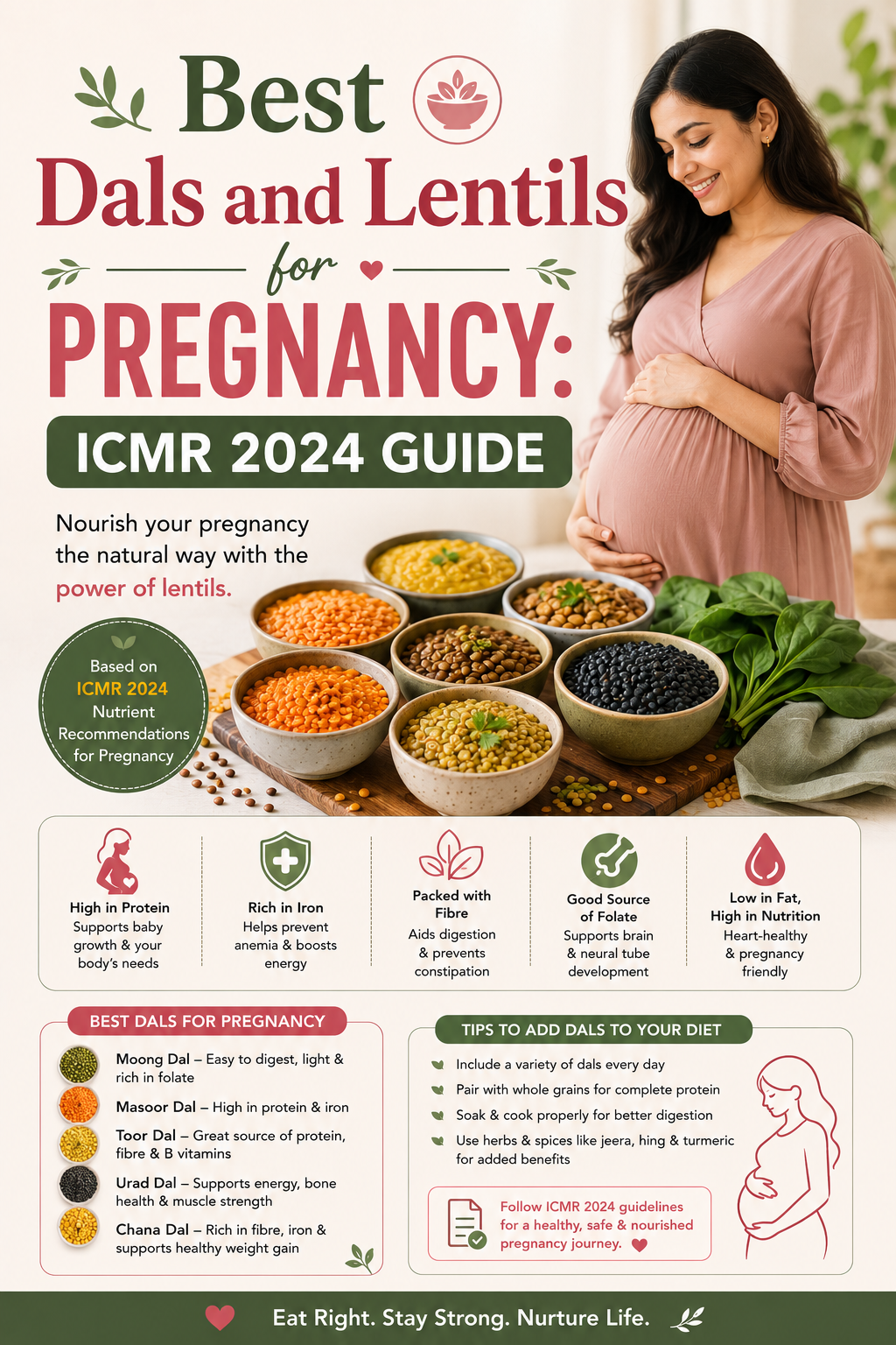 Best Dals and Lentils for Pregnancy: ICMR 2024 Guide