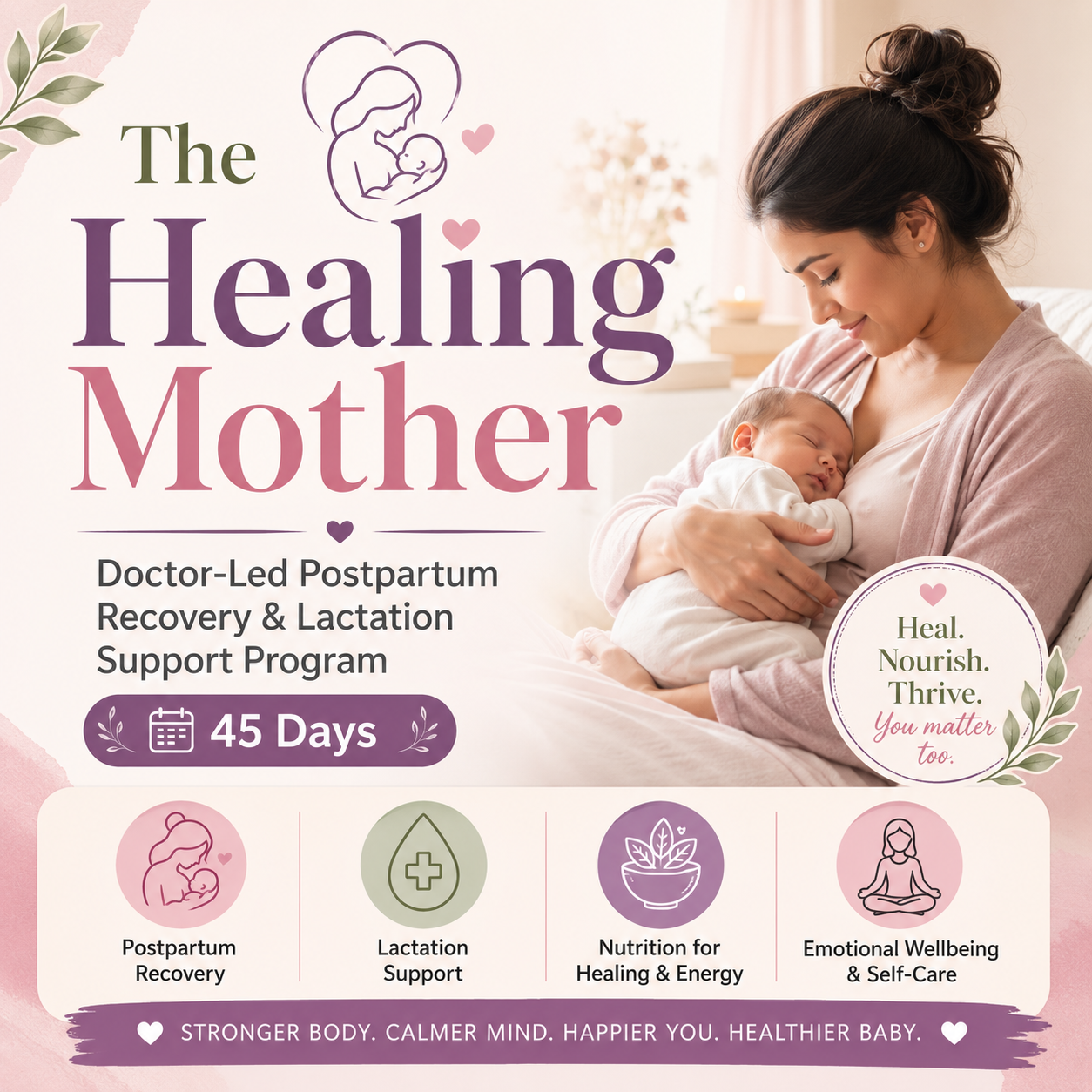 The Healing Mother postpartum program