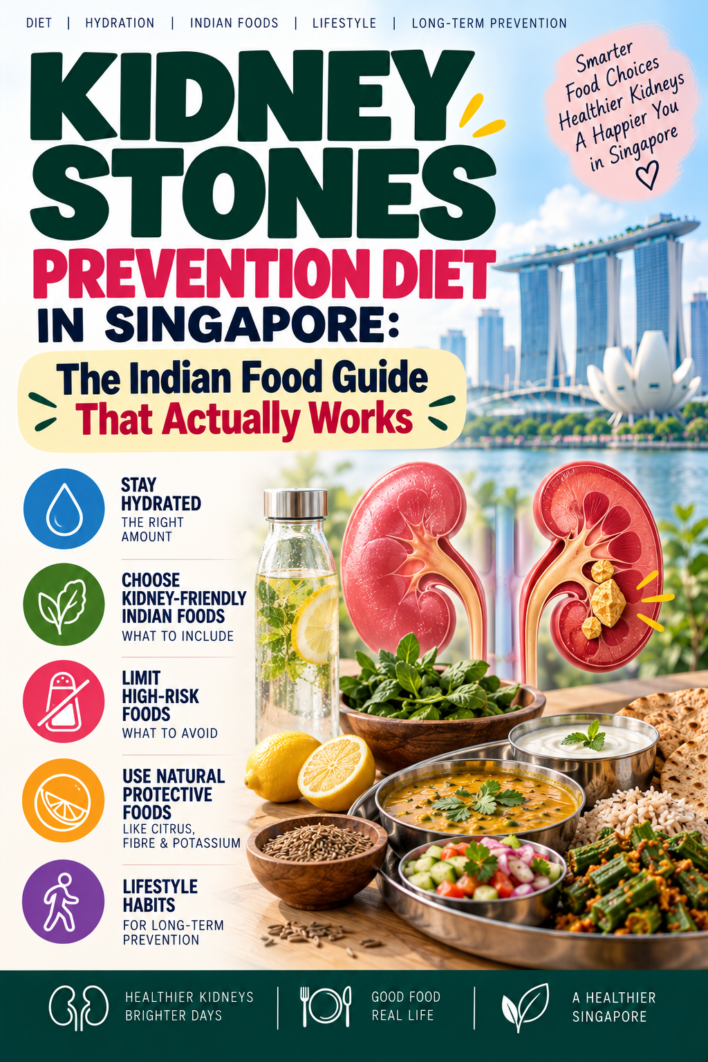 Kidney Stones Prevention Diet in Singapore: The Indian Food Guide That Actually Works